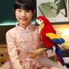 ISAKEN Cuddly Toy Parrot Toy Cute Parrot Plush Toy Animal
