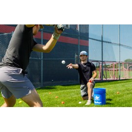 SMUSH BALLS Smushballs The Ultimate Anywhere Batting & Fielding Practice Foam Ball for Baseball/Softball (Two Tone, 36)
