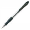 Pilot Super Grip Retractable Ballpoint Pen - Black, Medium, Refillable,