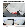 Windshield Snow Cover, Car Windshield Snow Ice Cover Magnets, 4