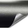 VViViD+ Matte Metallic Black Premium Vinyl Wrap (1.5ft x 5ft)