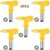 Unbrand 5PCS Universal Airless Sprayer Accessories Nozzle Airless Paint Spray