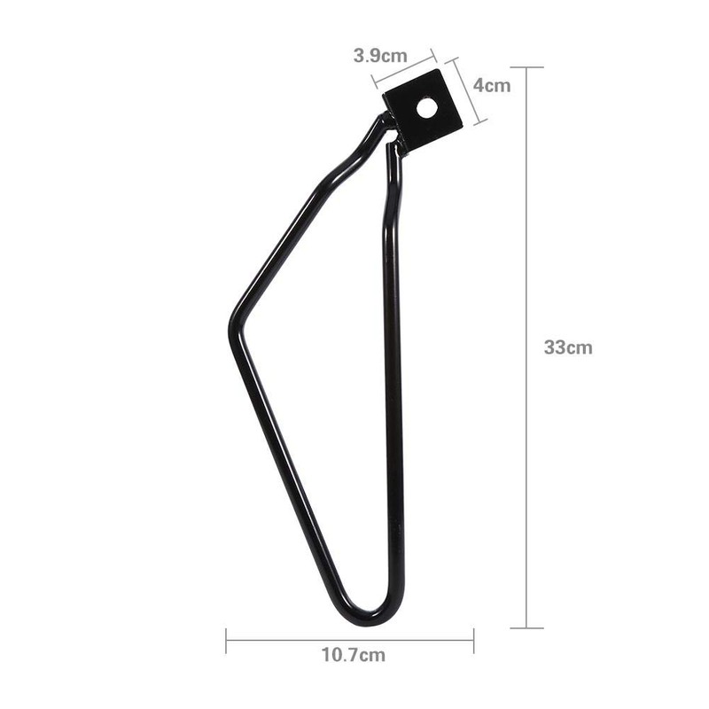KIMISS 2 x Motorcycle Saddle Bag Mounts Brackets for XL883/1200
