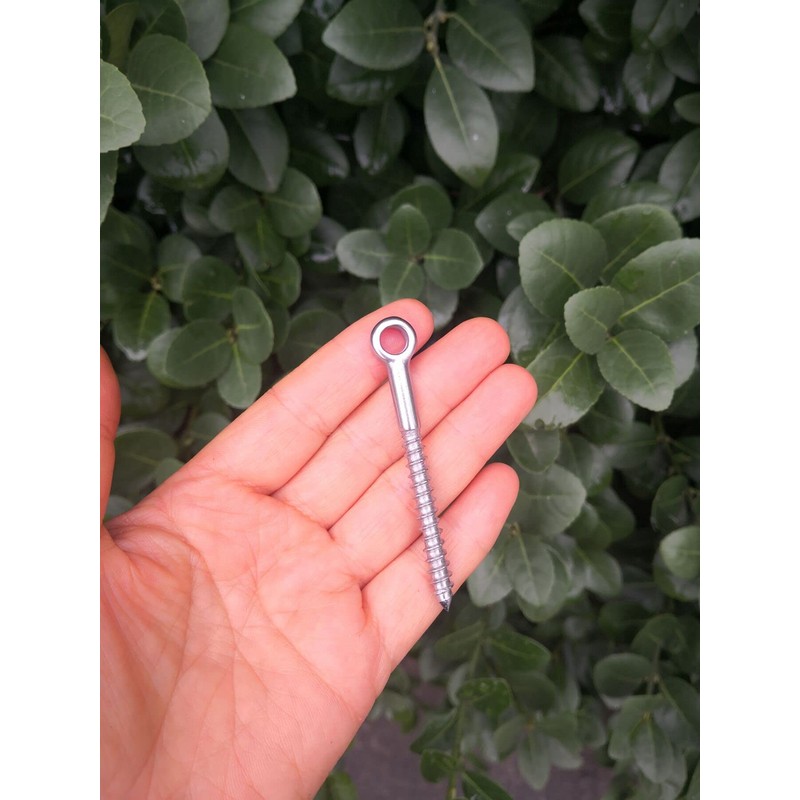 20Pack 304 Stainless Steel Long Screw Eye Bolt Cable Railing