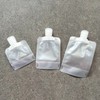 Travel cosmetics subdivision plastic pack pouch 30ml 50ml 25ea