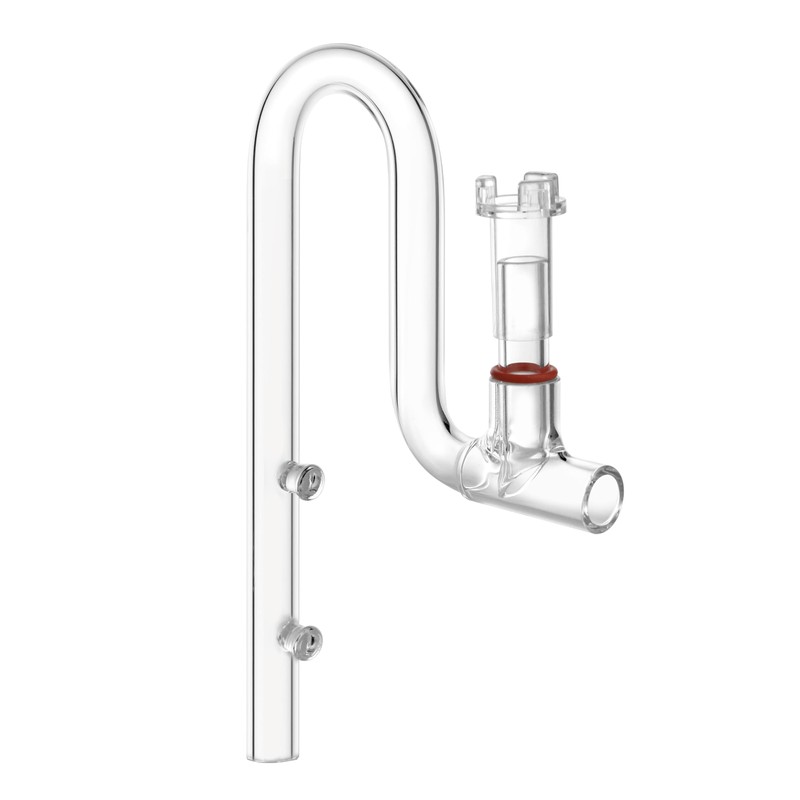 JARDLI Glass Lily Pipe Jet Outlet with Skimmer Surface Vent