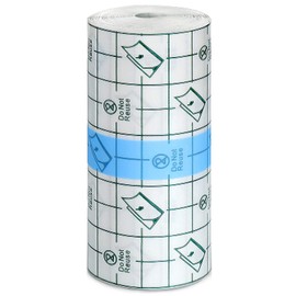 HUDDU Shower Plaster, Waterproof Transparent Bandage Tattoo Plaster, Waterproof, Tattoo Film, Healing, Waterproof Plaster, Shower Plaster Roll, Film Bandage for Sports, Showers (15 cm x 3 m)