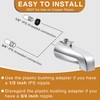 Enhon Tub Spout with Rear Diverter, Bathtub Spout Fitting 1/2-Inch