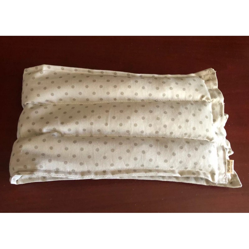 MIRTAS CREATION Rice flaxseed Heat/cold Pad Pack 21x6” Therapy Pain