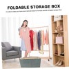 WHAMVOX Wardrobe Storage Organizer Bin Medium Foldable Clothes Storage Box
