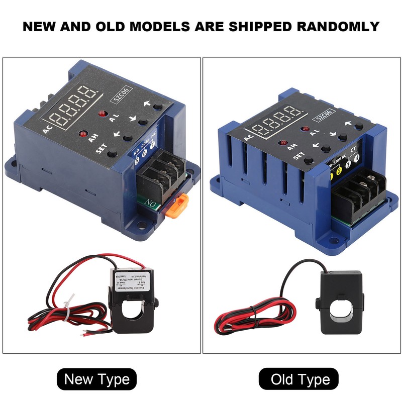 SZC06 AC Digital Ammeter 0.3‑50A Measure Range Upper Lower Limit