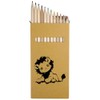 Azeeda 12 x 'Cute Sketchy Lion ' Long 178mm Coloured