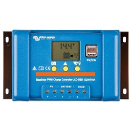 Victron Energy BlueSolar PWM LCD & USB 12/24 Volt 30 Amp Solar Charge Controller