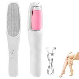 2 in 1 Epilator for Women Foot Files for Hard Skin Remover Foot, Dead Skin Remover for Feet Epilator for Legs, Suitable for Heels with Dry Dead Skin Kracking