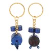 Mini Drums Keychain Attractive High Strength Metal Portable Mini Instrument