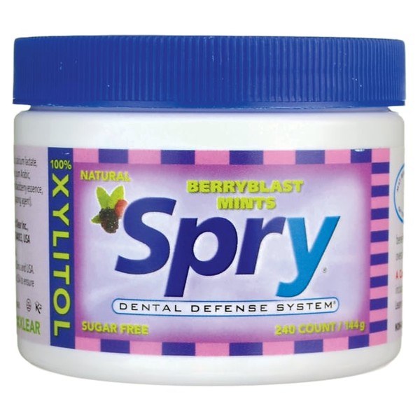 Xlear Spry Berryblast Mints - Sugar Free 240 Ct