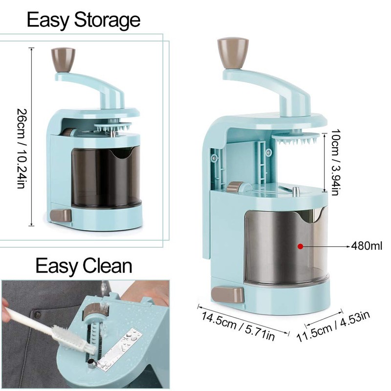 Ourokhome Vegetable Spiralizer Zucchini Noodles Maker – 4 Built-in Spiral