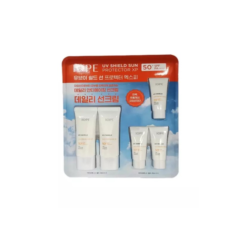 IOPE 아이오페 UV쉴드 선프로텍터 XP 40mlx2+20mlx3 선크림 Iope UV Shield