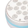 2PCS Submersible Pool Light with Remote Control Magnetic Suction Cup