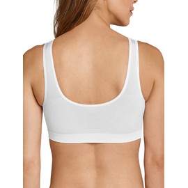 Schiesser Women's Seamless Light Bra (Bustier Seamless Light') - White plain, size: s