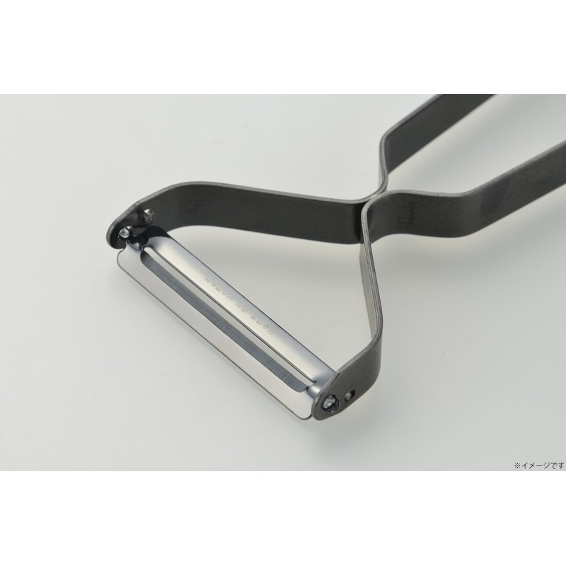 Takagi Black Stainless Steel Peeler, Peeler, T-Shape, Made in Japan,