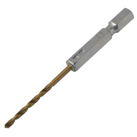 GREATTOOL GTTD-25 HSS Steel Titanium Coated Drill Blade for Ironwork (Metal/Metal)