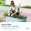 KING BIRD Raised Garden Bed 2.85 ft Tall 6 in