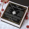 Xukaenus To My Bonus Daughter Necklace - Gifts From Mom