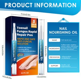 4PCS Care, Fungal for Toenail Repair, Nail Repair, Fungal Nail, Toe Nail Repair for Broken, Reduces Discolouration, Restoring Healthy Nail,Helps Improve Nail Appearance