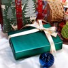 Gift Wrapping Paper Matte Metallic Green Wrapping Paper, Solid Color