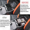 HGWEI Center Console Organizer Tray Compatible with 2024 2025 Ford
