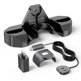 Charging Dock Base Compatible with Shark WV201 WV205 WV250 WV201BK WV201RGBRN WV200C WV203C WANDVAC Vacuum Cleaners Handheld Rechargeable Car Home Dustbuster Replacement Charger Stand Parts 1076FI200