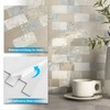BeNice Peel and Stick Kitchen Backsplash Subway Self Adhesive Sticky