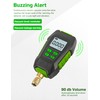 Wisscool Digital Micron Vacuum Gauge 1/4" SAE, Digital Pressure Tester