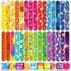 Viicoor Slap Bracelets 30PCS Snap Bracelet Wrisrtband for Party Favors