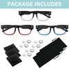 3Pack Reading Glasses with Light Bright LED Readers Magnifying Glass