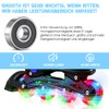 8 Pack Luminous Inline Skate Wheels - 64 mm 72