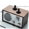 CAXUSD 2pcs Speaker Bracket Support Stand Aluminum Alloy Base for
