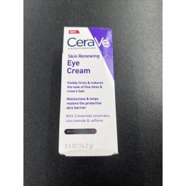 Cerave Skin Renewing Eye Cream - 0.5 oz NEW