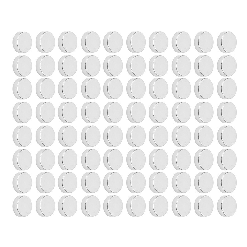 80 Pcs Round Neodymium Magnet Heavy Duty Strong Magnetism Glossy