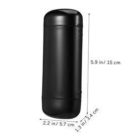 Beaupretty Sleek Hard Eyeglass Case for Travel Sturdy Metal Glasses Holder Protective Sunglasses Case for Men and Women