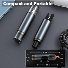 Car Safety Nothammer Auto, Notfallhammer Auto mit Gurtschneider, Kompakter Tragbarer Gurtschneider Notfallhammer, grau, Aufgerüstet Emergency Rescue Tool - Sicherheitshammer Auto fürs Bus, PKW