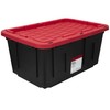 MioeDi MioeDi 27 Gallon Stackable Snap Lid Plastic Storage Bin