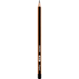 Maped M850022 Black'PEPS 2B Pencil Black/Orange Pack of 12