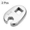 sourcing map 2pcs Drive Crowfoot Wrench 3/8" Drive 5/16" SAE