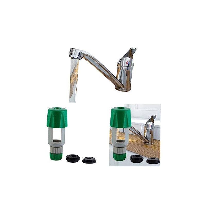 SK INFINITY | Kitchen Garden Watering Tap Hose Pipe Snap