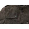 wantdo Men's Wool Autumn Trench Coat Windproof Jacket Overcoat Coffee