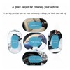 Sylvil Tire Shine Applicator Brush, High-Density Sponge Tire Dressing Applicator