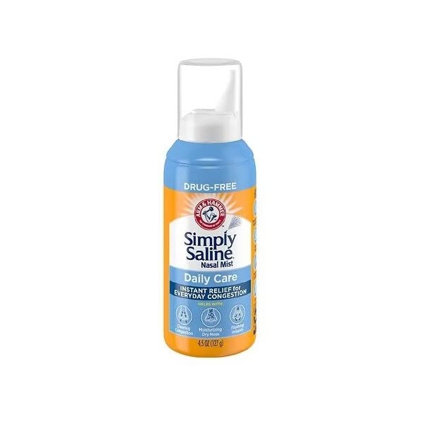 Simply Saline Instant Relief for Everyday Congestion Nasal Mist 4.25