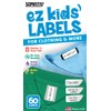 Ez Kids Clothing Labels Self-Stick No-Iron Write-On | Great for